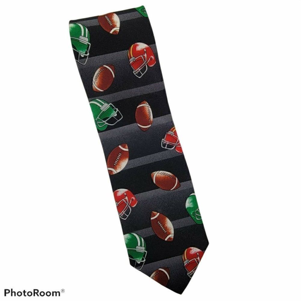 ‎Keith Daniels Football Tie Mens Necktie Helmet 57"